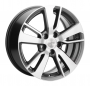 Легковой диск Khomen Wheels KHW1704 7x17 5x114,3 ET39 60,1 Gray-FP